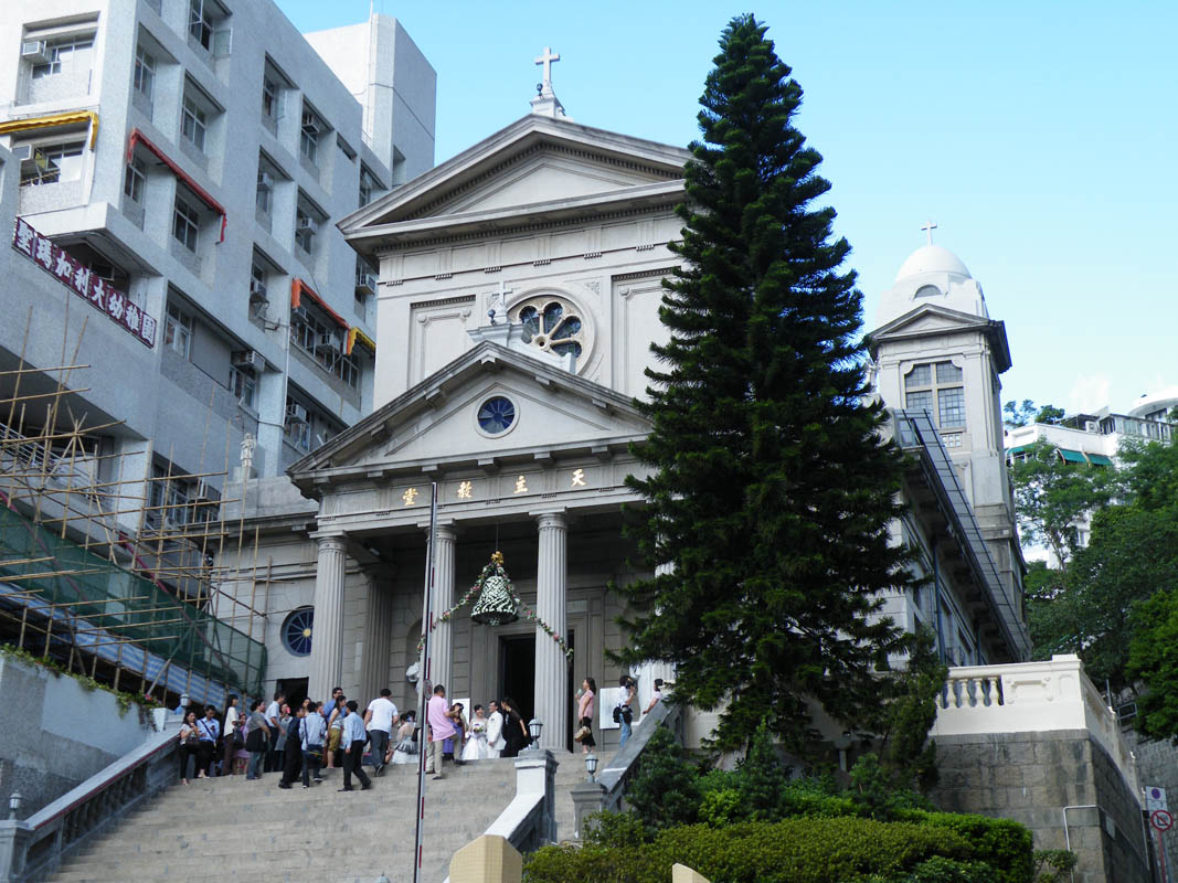 聖瑪加利大堂正立面 / Facade of St Margaret's Church, Happy Valley